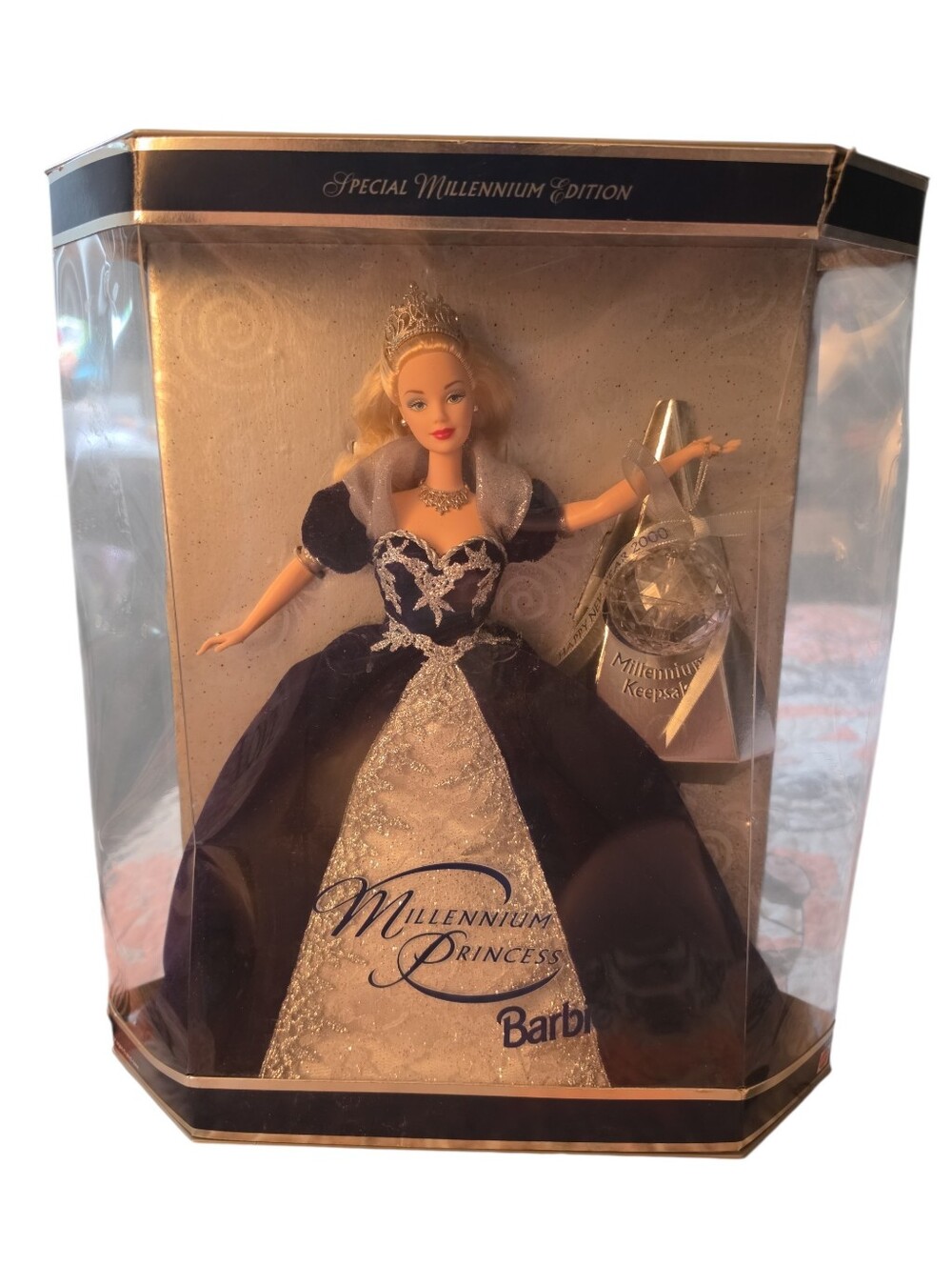 Barbie Millennium Princess Doll - Navy & Silver Gown